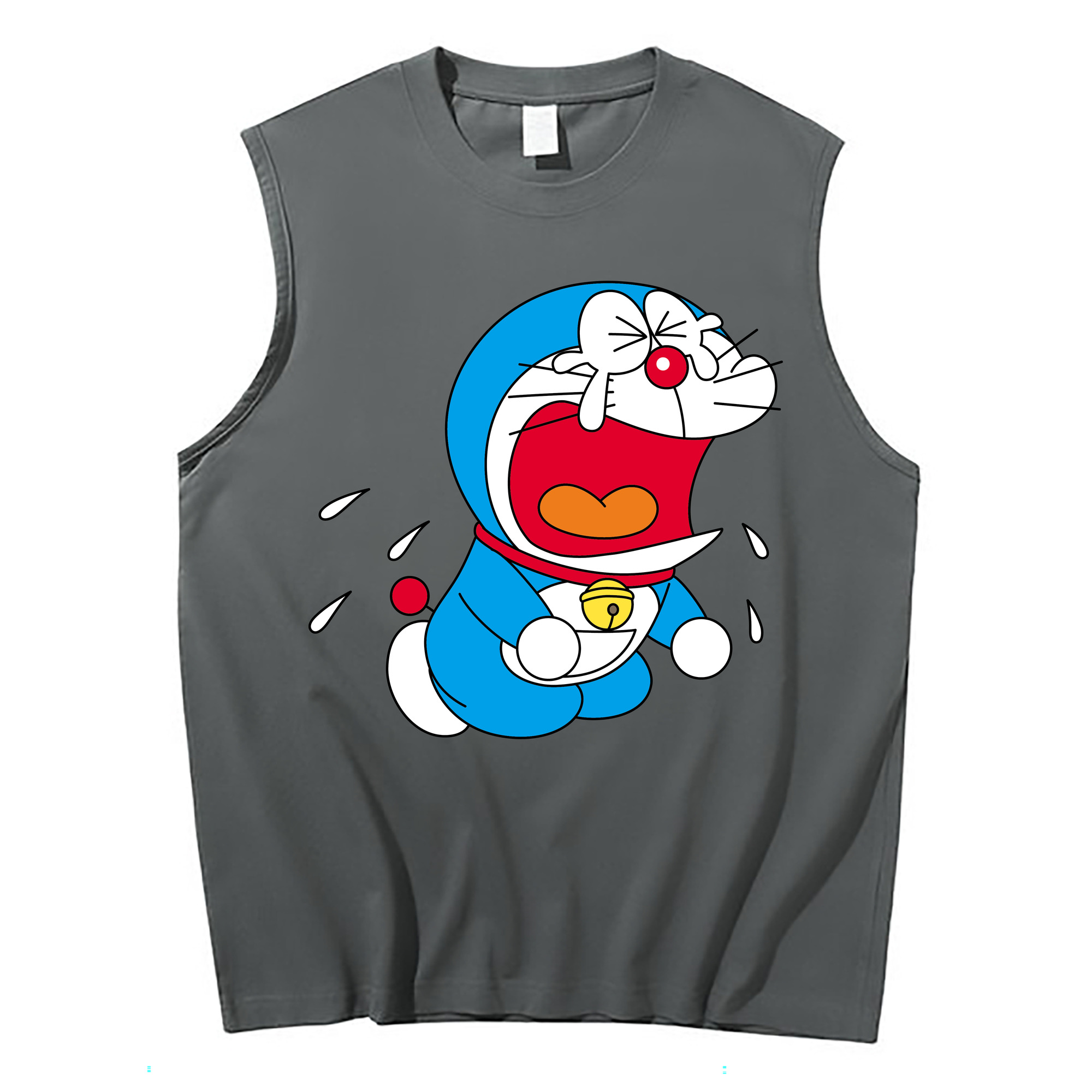 （画像用） ドラえもん Doraemon コットン100％タンクトップ（フロントプリント）